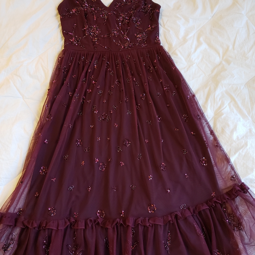 Beautiful tulle evening dress